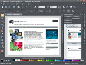 Xara Web Designer
