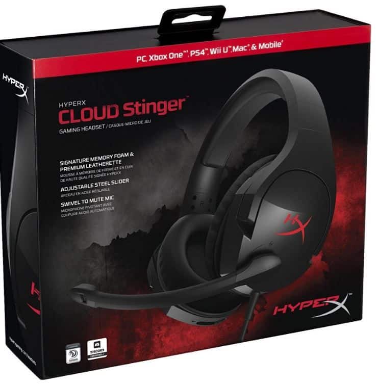 hyperx cloud stinger gaming headset amazon