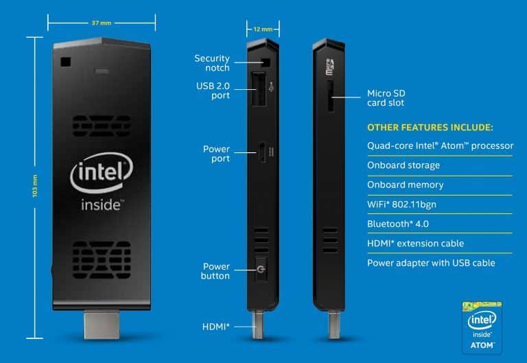 Intel compute stick обзор