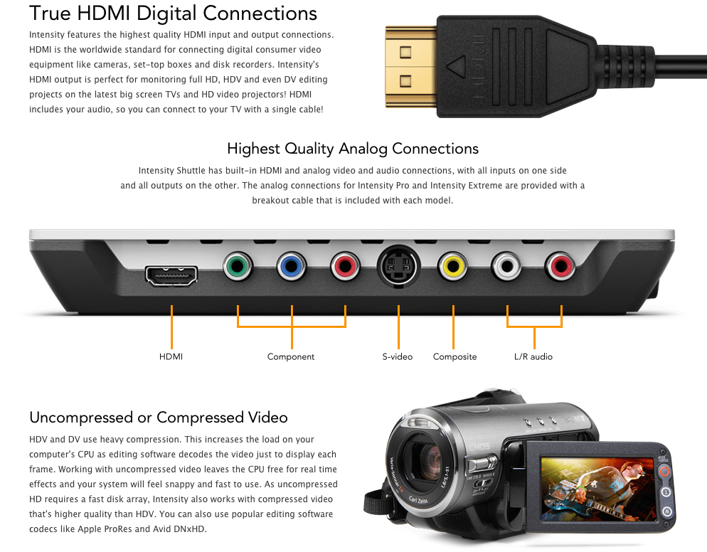 blackmagic intensity shuttle