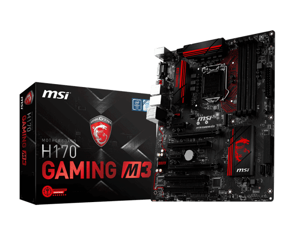 Msi h170 gaming m3 обзор