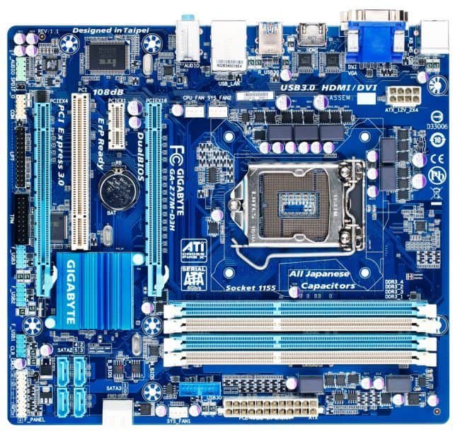 Gigabyte ga z77 d3h разгон процессора