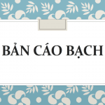 Tam Quan Trong Cua Ban Cao Bach
