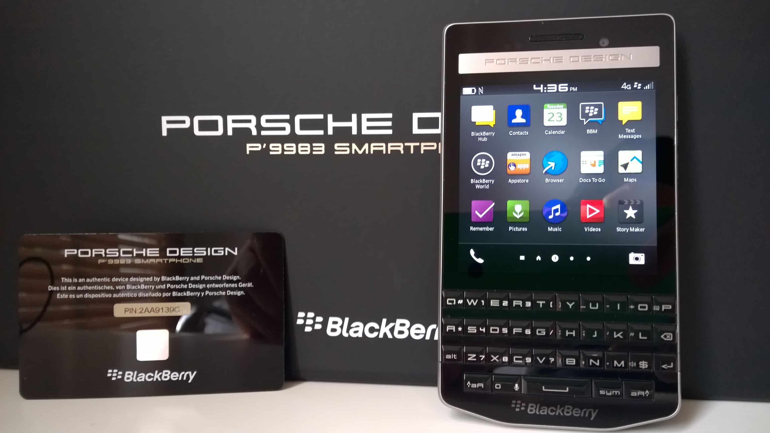 Blackberry Porsche Design Eladó