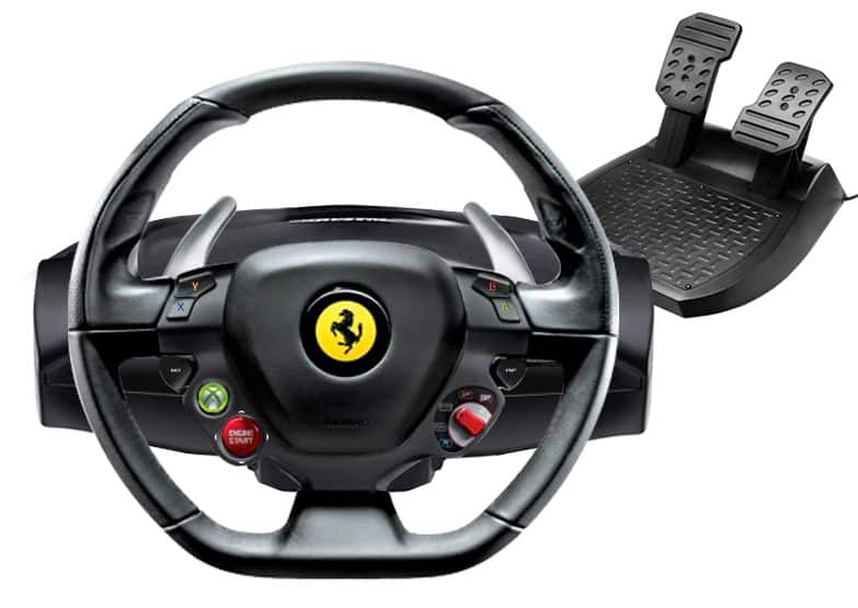 Ferrari 458 Xbox 360 Steering Wheel