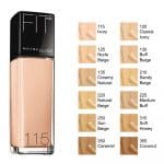 Top 5 best foundation creams 1 Maybelline FIT ME