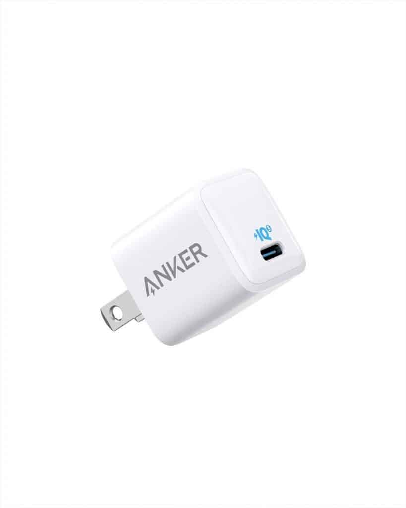 anker powerport iii nano 18w – a2616 sạc pd a2716 usb-c charger ladegerät piq 3 0 (pd対応 超小型急速充電器) 2 pack 20w