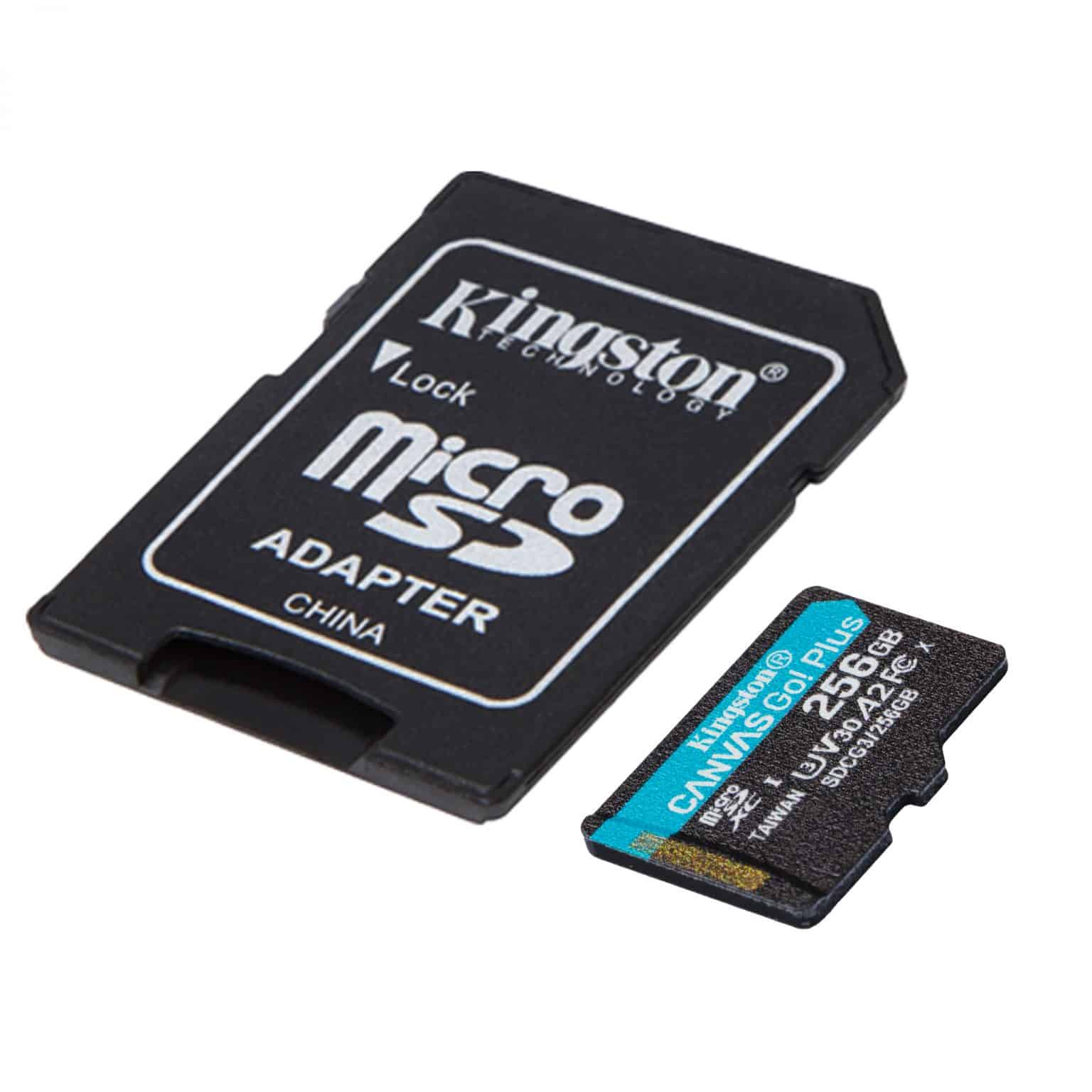 Карта памяти microsdxc kingston canvas go plus 128 гб sdcg3 128gb