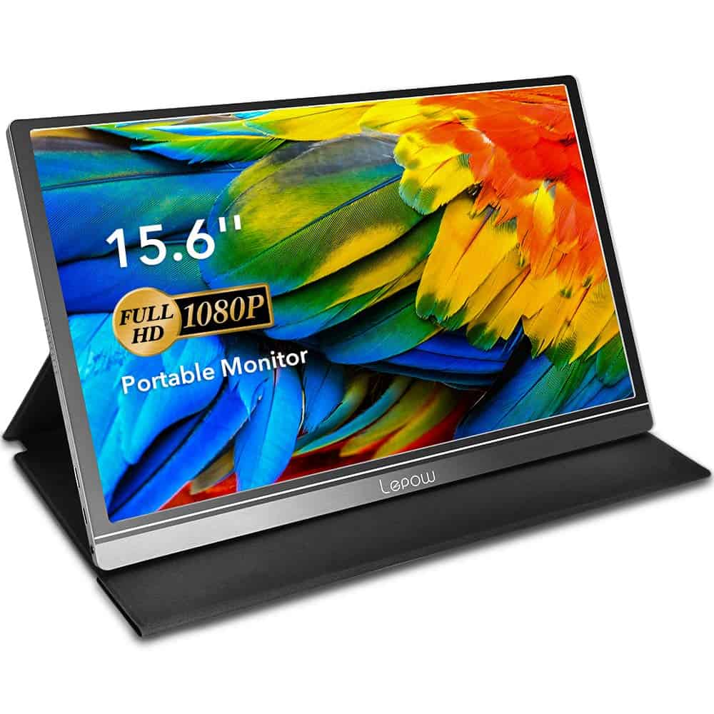 lepow 15 6 inch computer display review manual 6-inch usb-c portable monitor full hd 1080p fhd screen best upgraded