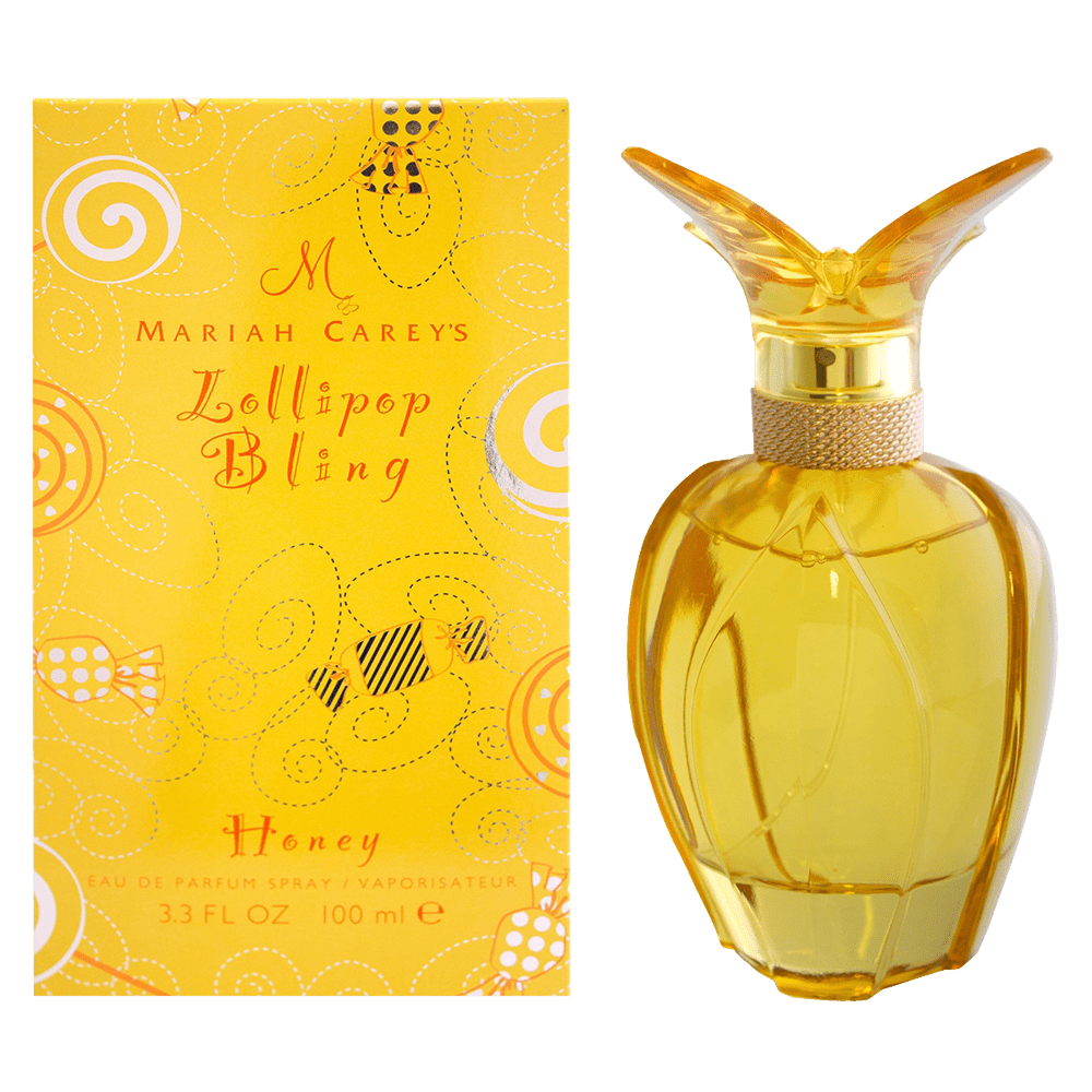 mariah carey lollipop bling honey perfume review eau de parfum spray how to make recipe without sugar get out of honeycomb in minecraft a beehive mine again ribbon what is the difference between wildflower and orange blossom lollipops for tea yellow bees have