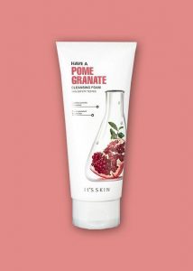 it's skin have a pomegranate cleansing foam ingredients it review does clear отзывы is juice good for acne cleanser benefits pom 100 percent clean in water what the best foaming vibes face wash make prem