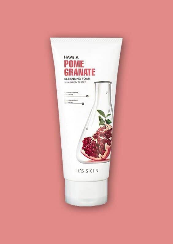 it's skin have a pomegranate cleansing foam ingredients it review does clear отзывы is juice good for acne cleanser benefits pom 100 percent clean in water what the best foaming vibes face wash make prem