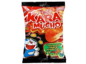 snack bắp karamucho best store shop snacks world corn spicy curry review bánh khoai tây hot chili snackkhoai