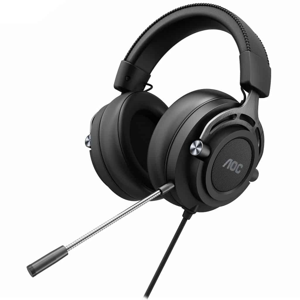 AOC Gaming GH200 Wired Gaming Headset with 2.0 Stereo Sound