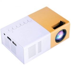 ASHATA Mini Multimedia Portable HD Home Theater Projector