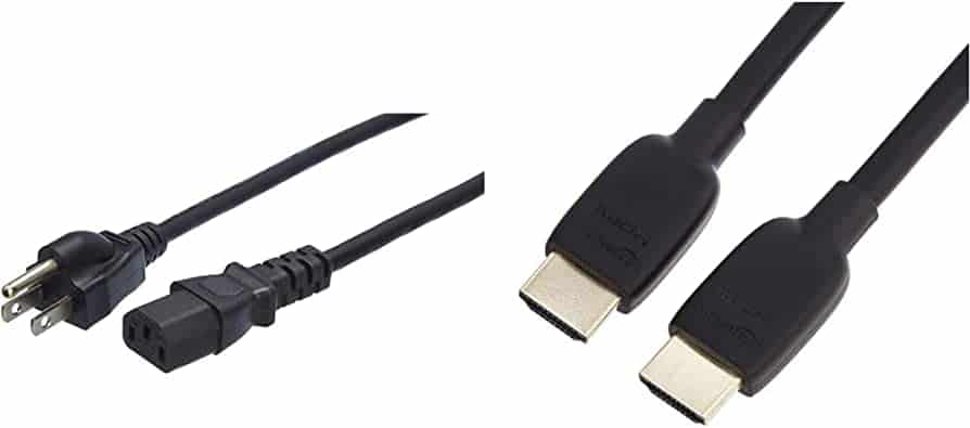 Amazon Basics Replacement Power Cable