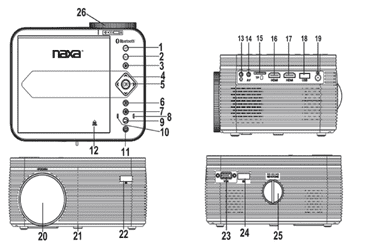 Naxa Electronics NYP-2502C
