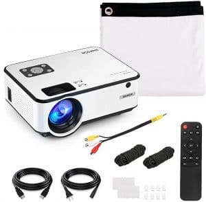 SHIMOR C9 7500L HD Outdoor Movie Projector