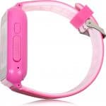 Accutime Kids Mattel Barbie Pink Educational Learning Touchscreen Smart Watch