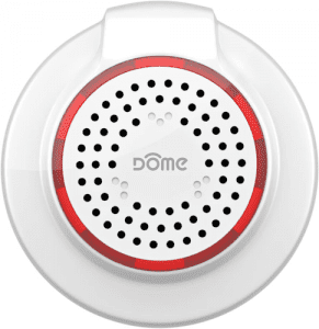 Dome Home Automation Wireless Z-Wave Battery-Powered Home Security Siren and Chime