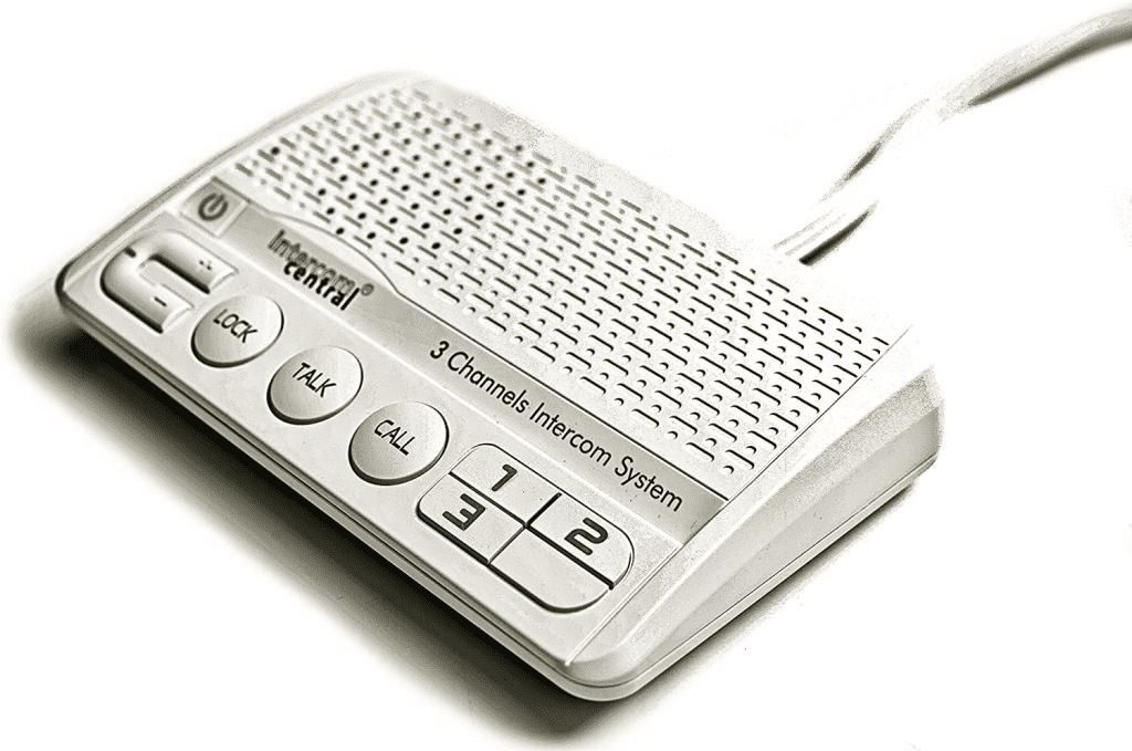 Intercom Central GROUND wire Power-line 3 CHANNELS Intercom System