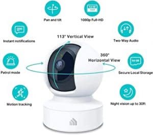 Kasa Indoor Pan Tilt Smart Security Camera