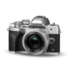 OLYMPUS E M10 Mark IV Silver Micro Four Thirds System Camera