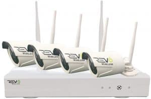 REVO America Wireless 4Ch. Security System
