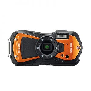 Ricoh WG-80 Orange Waterproof Digital Camera