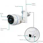 Serene Life Wireless Outdoor IP Security Camera