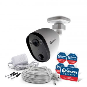 Swann Powered Wi Fi 1080p Full HD Indoor Outdoor Waterproof Security Camera