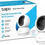 TP Link Tapo 2K Pan Tilt Security Camera For Baby Monitor