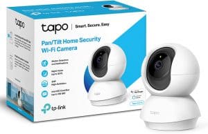 TP Link Tapo 2K Pan Tilt Security Camera For Baby Monitor