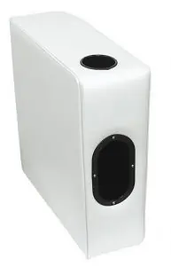 Wise 8WD105 204 Deluxe Pontoon Squared Radius Arm Rest