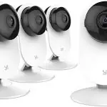 YI 4pc Security Home Camera