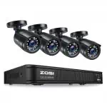 ZOSI 8CH H.265 Home Security Camera System Outdoor