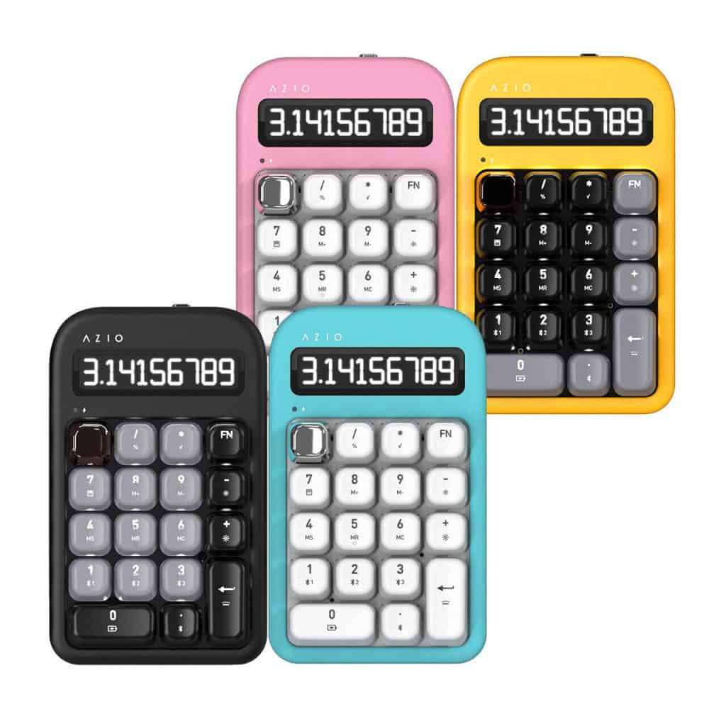 Azio IZO Wireless BT5 NumPad-Calculator