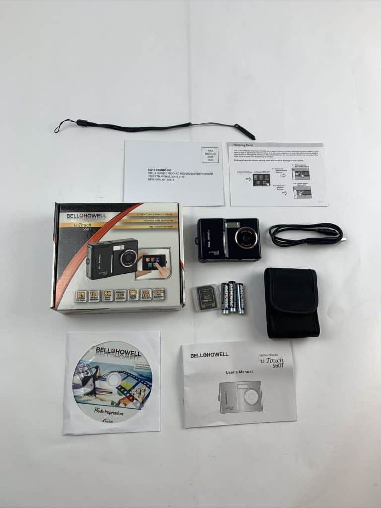 Bell and Howell S60T Touch Screen Digital Camera