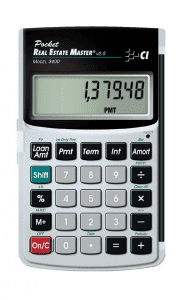 Calculated Industries 3400 Pocket Real Estate Master Financial Calculator