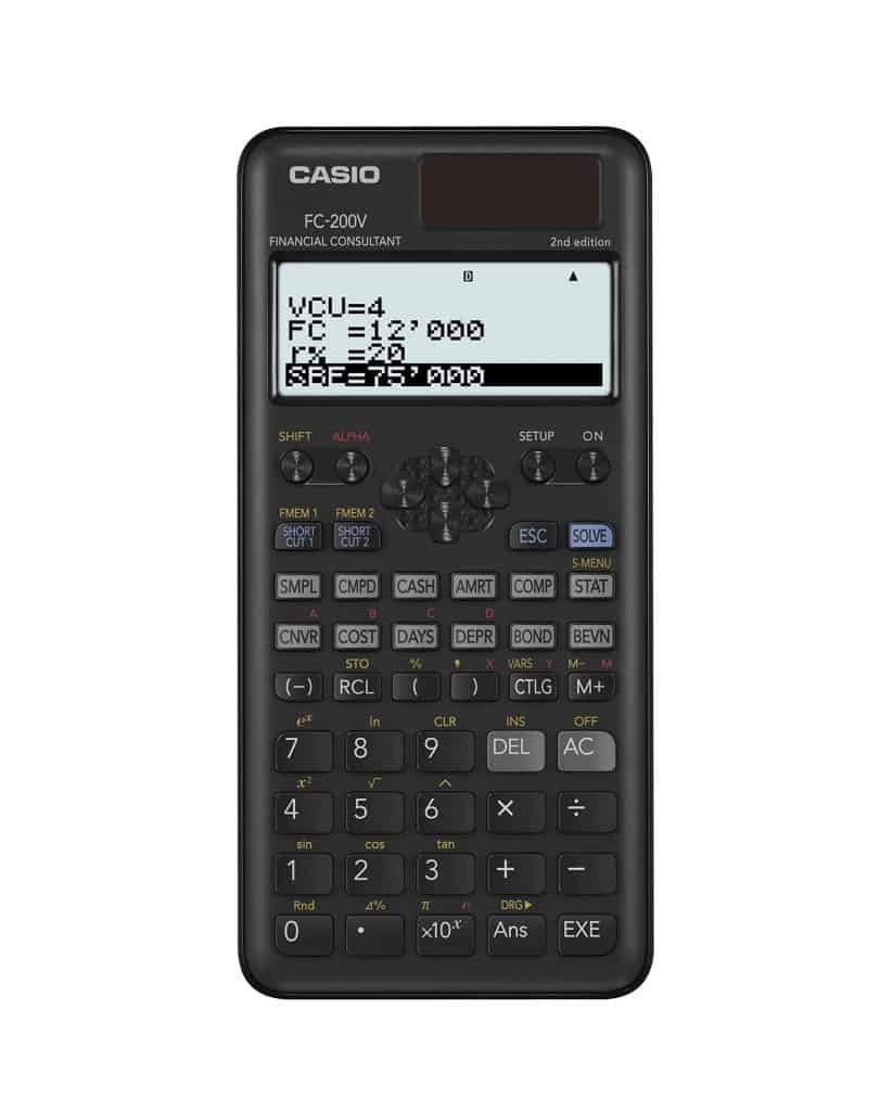 Casio FC-200V-2 Financial Consultant