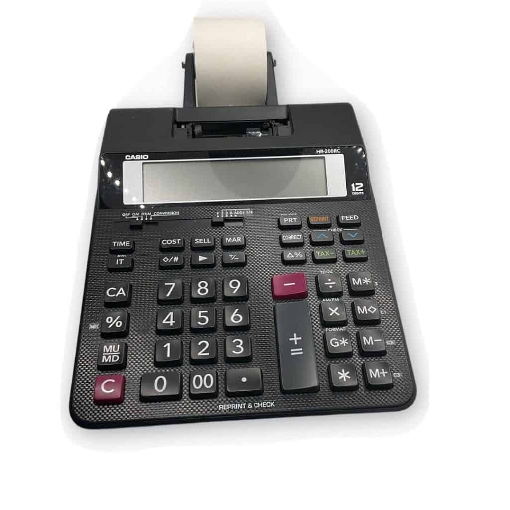 Casio HR-200RC Printing Calculator