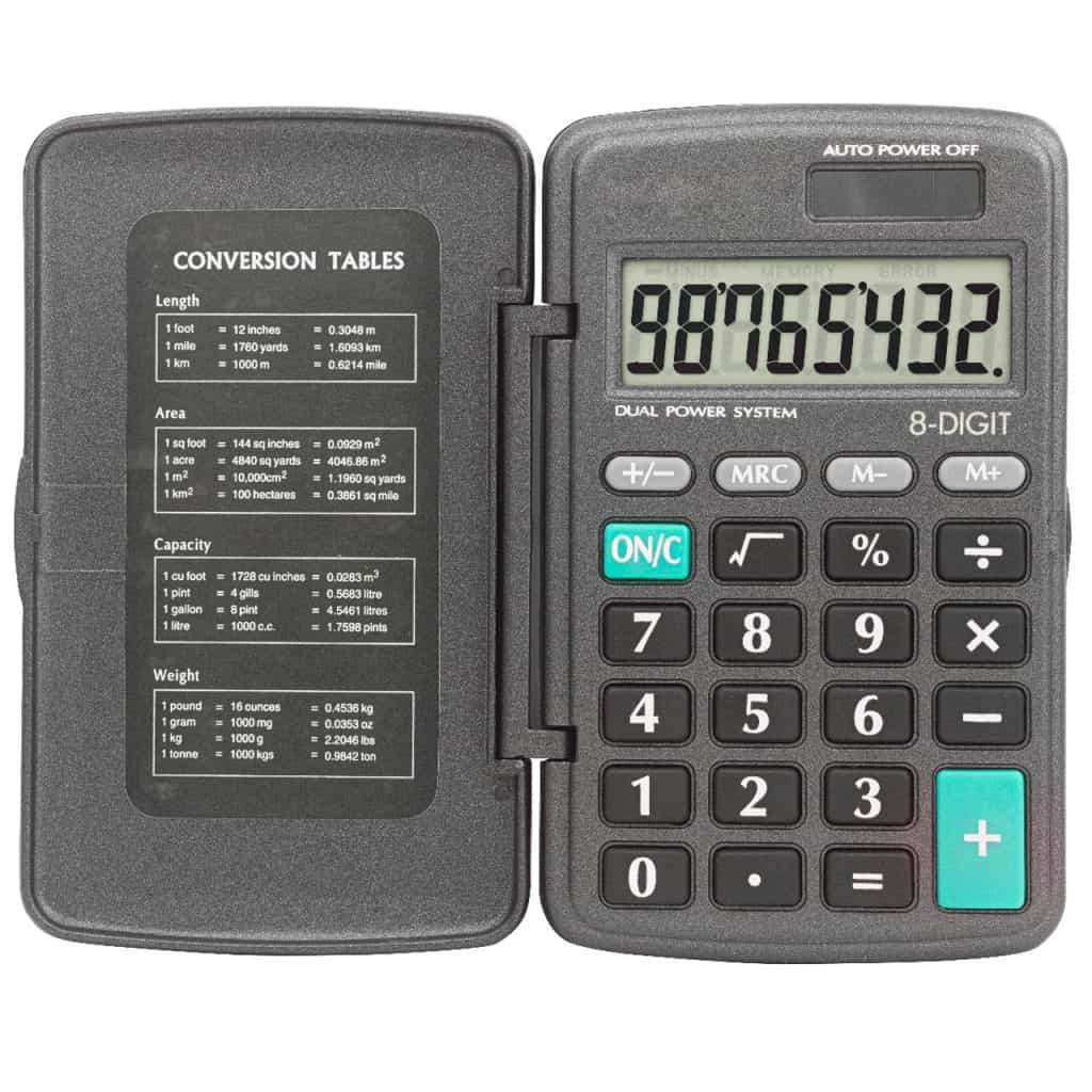 Control Company 1001 Calculator