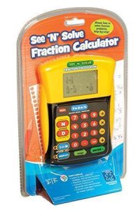 Educational Insights See 'N' Solve Fraction Calculator