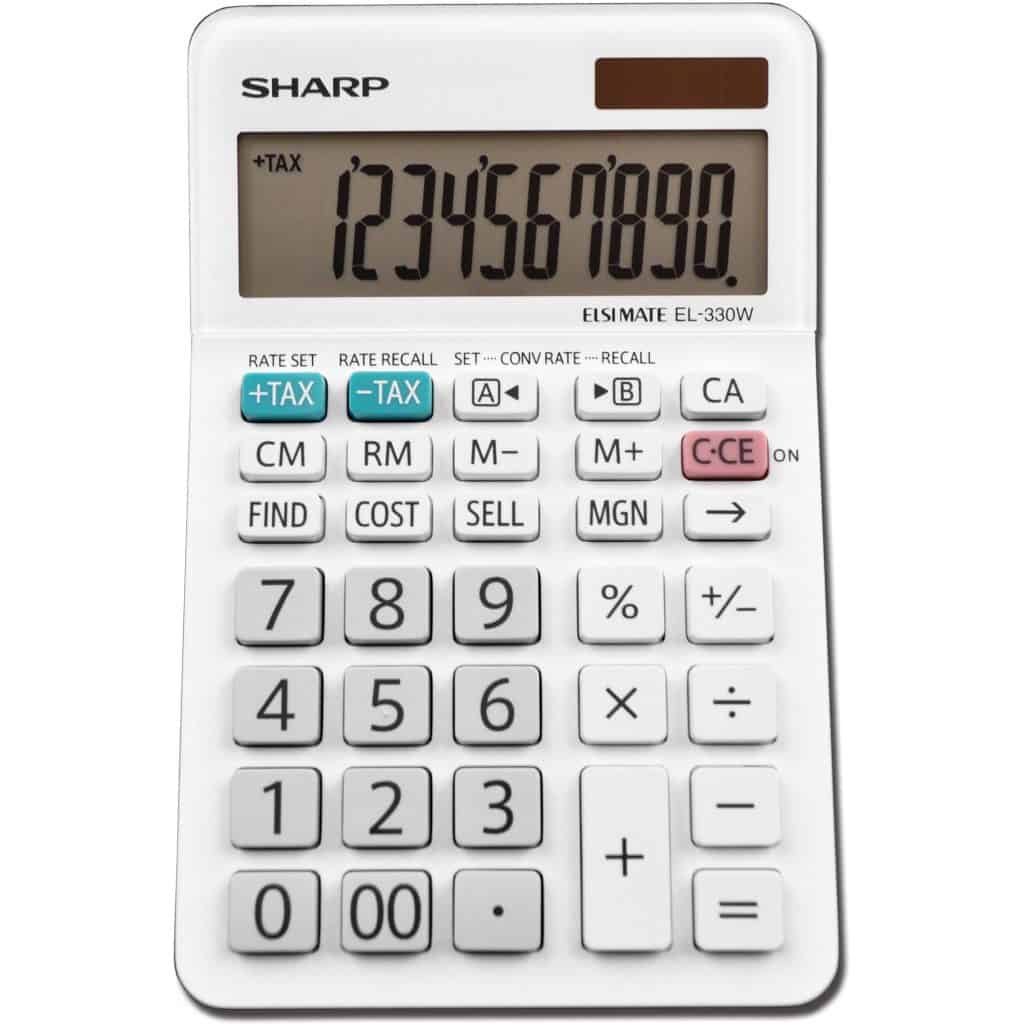 Sharp 10-Digit Calculator