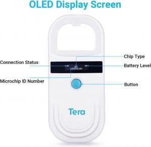 Tera Pet Microchip Reader Scanner