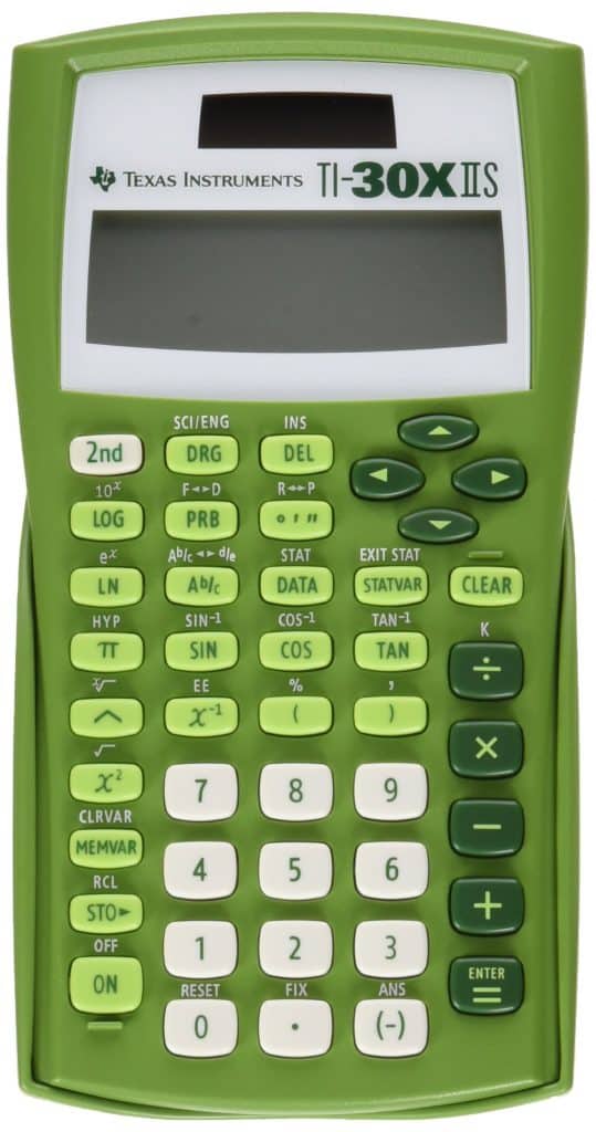 Texas Instruments TI-30X IIS 2-Line Scientific Calculator