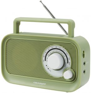 Crosley CR3041A SG Forte Portable AM FM Radio With Bluetooth Receiver
