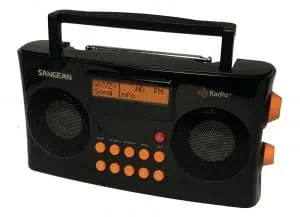 Sangean HDR 16 HD Radio FM Stereo AM Portable Radio