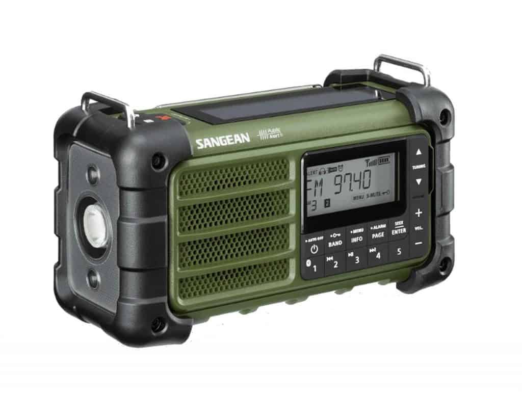 Sangean MMR-99 AM-FM-RBDS-Bluetooth-AUX-Weather-Multi-Powered Digital Tuning Emergency Radio
