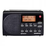Sangean PR D18BK AM FM Portable Digital Radio With Protective Bumper